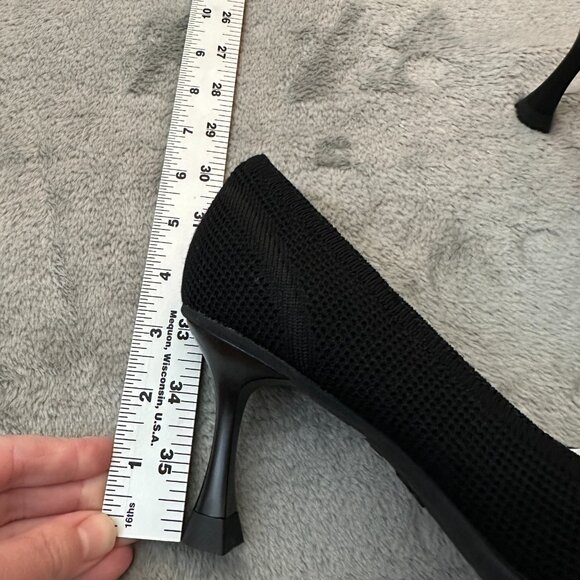 New Cosy Island SoftBounce Pointed Toe Stiletto Heels Shoes 6 Black - Picture 6 of 6